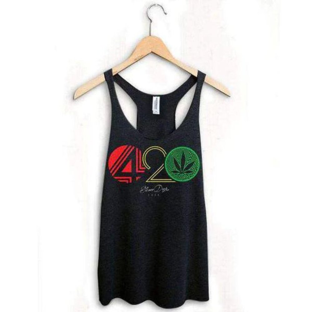 420 Rasta Racerback